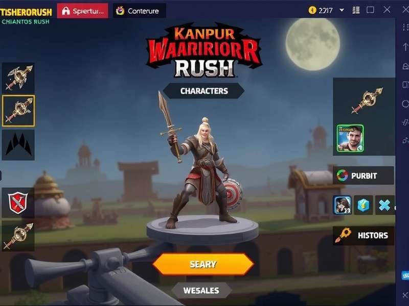 Kanpur Warrior Rush Game Screenshot